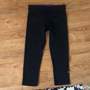 Lululemon Capri reversible leggings